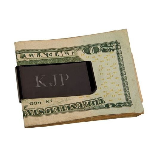 Classic Black Money Clip